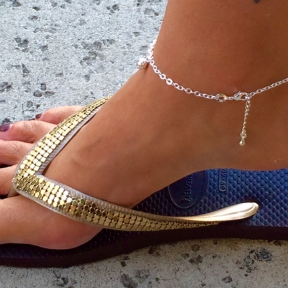 * Jingling Bell Anklet 925 Sterling Silver - Picture 7 of 8